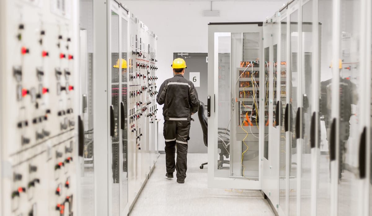 Panneau électrique industriel